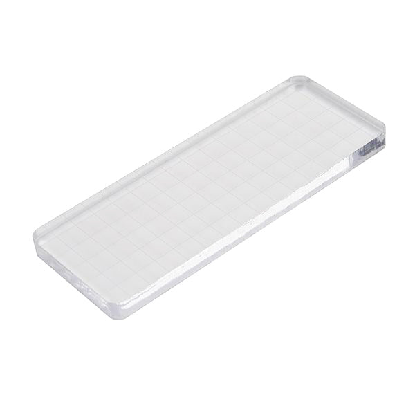 We offer a large range of high-quality products with affordable prices. Acrylic  Stamp Block for Rubber Stamp - Rectangle - 16 cm x 10 cm Moodtape