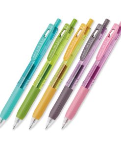 Zebra Sarasa Push Clip Gel Pen – Relaxation Colour – 0.5 mm Zebra
